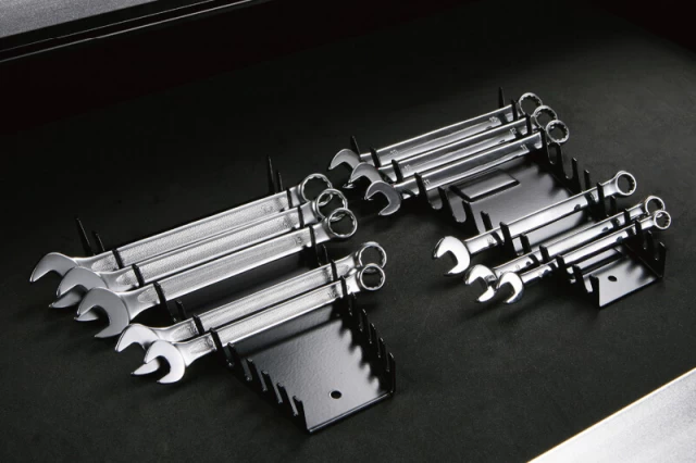 metal wrench rack