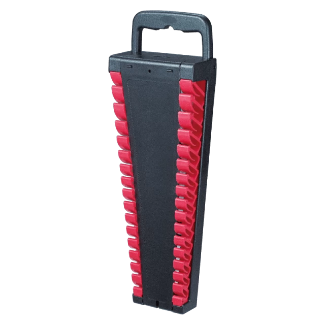 WR22016-Portable Plastic Wrench Rack-red-black